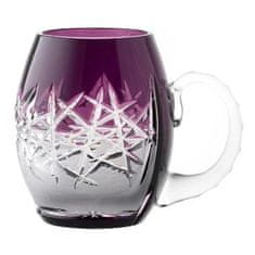 Caesar Crystal Půllitr Hoarfrost, barva fialová, objem 500 ml