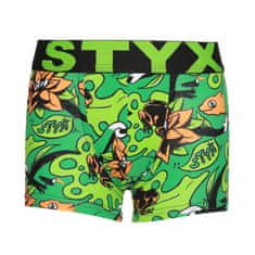 Styx 3PACK dětské boxerky art sportovní guma vícebarevné (3GJ13970) - velikost 6-8 let