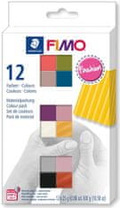 FIMO Soft sada 12 barev x 25 g - fashion