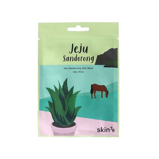 Zklidňující látková maska s aloe vera Jeju Sandorong (Jelly Mask) 33 ml