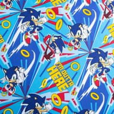 Jerry Fabrics  Povlečení Sonic Let's go 140x200, 70x90 cm