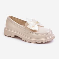 Vinceza Mokasíny s Cocard Eko Leather Beige velikost 36