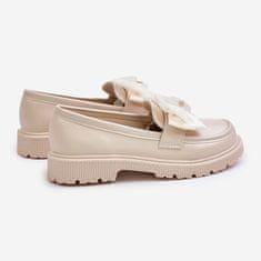 Vinceza Mokasíny s Cocard Eko Leather Beige velikost 36