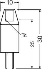 Osram OSRAM PARATHOM PIN CL MICRO 10 non-dim 1W/827 G4