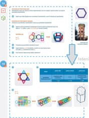 Magformers Geometrie 3: 2D a 3D - box 123 dílků