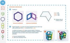 Magformers Geometrie 3: 2D a 3D - box 123 dílků