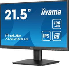 iiyama ProLite/XU2293HS-B6/21,5"/IPS/FHD/100Hz/1ms/Black/3R