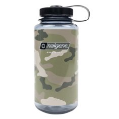 Nalgene Láhev Nalgene Wide Mouth 1000 ml Gray w/Black Camo