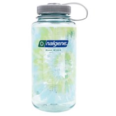 Nalgene Láhev Nalgene Wide Mouth 1000 ml Seafoam w/Platinum Blue Tie Die