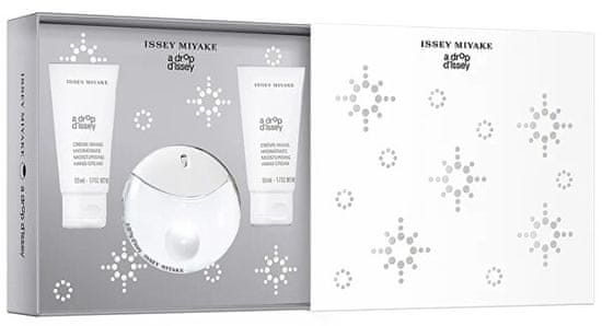 Issey Miyake A Drop d`Issey - EDP 50 ml + krém na ruce 2 x 50 ml