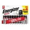 Energizer MAX Baterie - Tužka AA 6 + 4 kusy