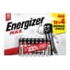 Energizer MAX Baterie - Mikrotužka AAA 12 + 4 kusy