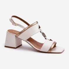 Elegantní sandály Laura Messi Slingback velikost 40