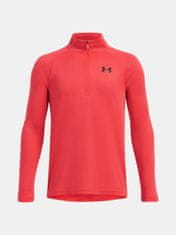 Under Armour Chlapecké tričko Under Armour UA Tech 2.0 1/2 Zip-RED L