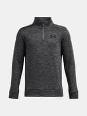 Under Armour Chlapecká mikina Under Armour UA Armour Fleece 1/4 Zip-GRY L