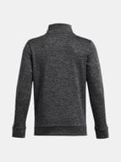 Under Armour Chlapecká mikina Under Armour UA Armour Fleece 1/4 Zip-GRY L