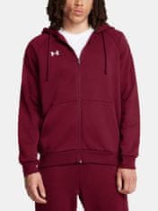 Under Armour Pánská mikina Under Armour UA Rival Fleece FZ Hoodie-RED S