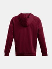 Under Armour Pánská mikina Under Armour UA Rival Fleece FZ Hoodie-RED S