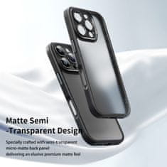 Rock Zadní kryt Guard Touch Matte Series Magnetic pro iPhone 16 Plus černý