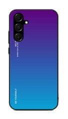 TopQ Kryt LUXURY Samsung A16 pevný duhový purpurový 132285