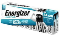 Energizer Sada alkalických baterií Tužka Industrial AA 20 kusů