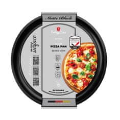 Pánev na pizzu s titanovým povrchem 32 cm Matte Black Collection BH-7934