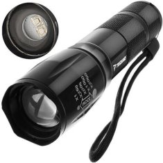 sapro Nabíjecí svítilna CREE XPE LED ZOOM UV 5W Trizand 24311