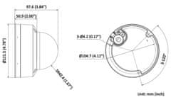 HiLook Powered by HIKVISION/ IPC-D180HA-LU/ Dome/ 8Mpix/ 2.8mm/ Smart Hybrid Light/ MD2.0/ IP67+K08/ IR 30m