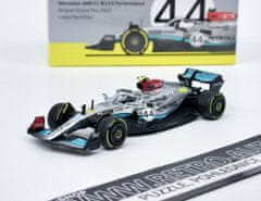 Solido Mercedes AMG W13 E Performance #44 Lewis Hamilton GP Belgian 2022 TARMAC 1:64