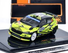 IXO MODELS Škoda Fabia RS Rally2 No.37 F.Delecour/S.De Castelli Rally Monte Carlo 2023 IXO 1:43