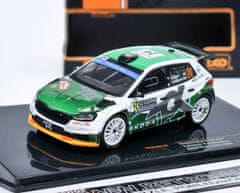 IXO MODELS Škoda Fabia RS Rally2 No.24 N.Gryazin/K.Aleksandrov Rally Monte Carlo 2023 IXO 1:43