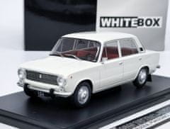 WHITEBOX Fiat 124 (1970) bílá WHITEBOX 1:24