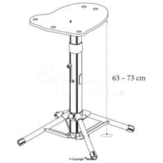 Texi Stojan na žehlící lis TEXI AP02