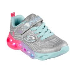 Skechers Boty stříbrné 34 EU Twisty Brights