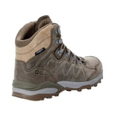 Jack Wolfskin Boty trekové hnědé 45 EU Refugio Prime Texapore Mid