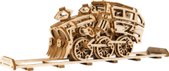 Wooden city WOODEN CITY 3D puzzle Dream Express s kolejemi 220 dílů