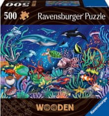 Ravensburger RAVENSBURGER Dřevěné puzzle V moři 500 dílků