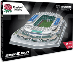 STADIUM 3D REPLICA STADIUM 3D REPLICA 3D puzzle Stadion Twickenham - England Rugby 108 dílků