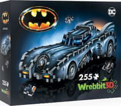 Wrebbit WREBBIT 3D puzzle Batman: Batmobil 255 dílků