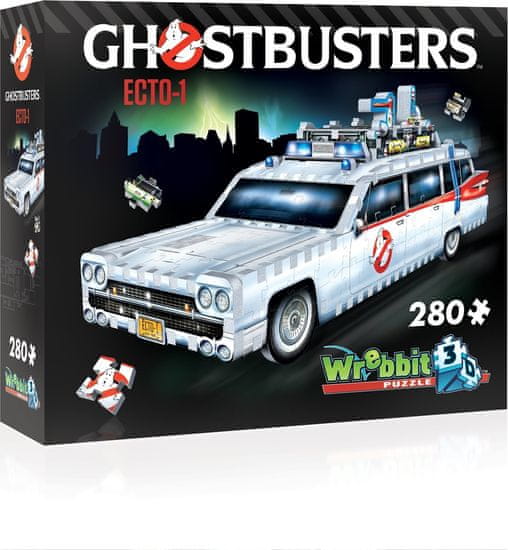 Wrebbit WREBBIT 3D puzzle Auto GhostbustersECTO-1, 280 dílků