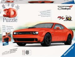 Ravensburger RAVENSBURGER 3D puzzle Dodge Challenger R,T Scat Pack Widebody 145 dílků