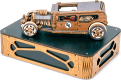 Wooden city WOODEN CITY 3D puzzle Automobil Hot Rod Limitovaná edice 142 dílů