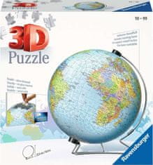 Ravensburger RAVENSBURGER 3D Puzzleball Globus (Zeměkoule) 550 dílků