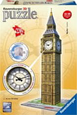 Ravensburger RAVENSBURGER 3D puzzle Big Ben s hodinami 229 dílků