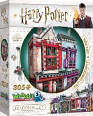 Wrebbit WREBBIT 3D puzzle Harry Potter: Prvotřídní potřeby pro famfrpál a Slug & Jiggers Apothecary 305 dílků