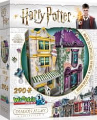 Wrebbit WREBBIT 3D puzzle Harry Potter: Madam Malkinová a Zmrzlinářství Florea 290 dílků