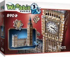 Wrebbit WREBBIT 3D puzzle Big Ben a Westminsterský palác 890 dílků