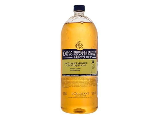 Kraftika 500ml l'occitane verveine liquid soap bottle