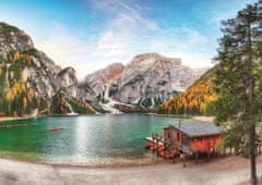 Educa EDUCA Puzzle Jezero Braies na podzim, Itálie 3000 dílků