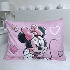 Jerry Fabrics  Disney povlečení do postýlky Minnie Powder pink baby 100x135, 40x60 cm